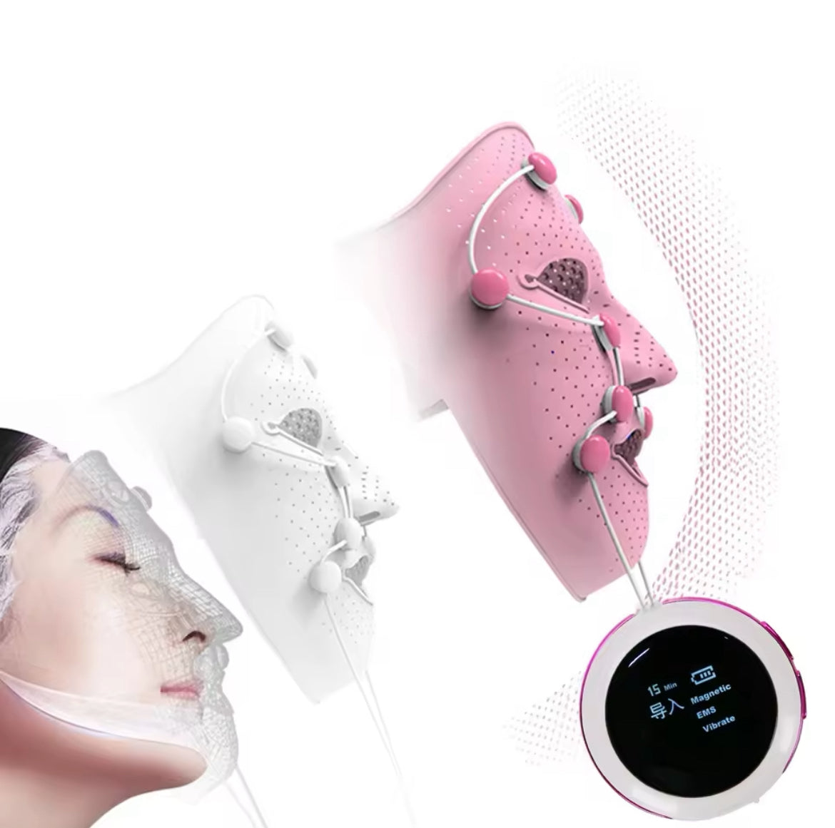 MaskAura EMS Acupuncture Face Massage